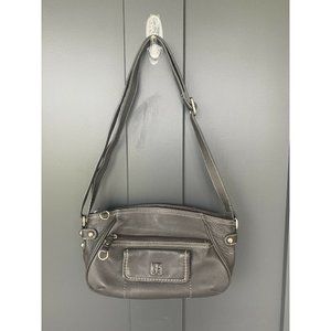 GIANI BERNINI GENUINE LEATHER SHOULDER BAG